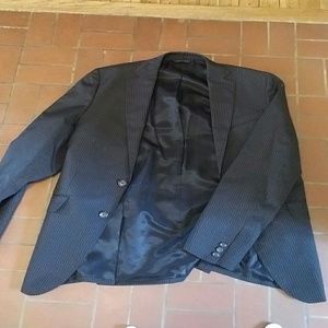 Pinstripe sport coat